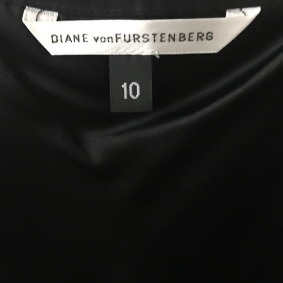 New NWOT DVF Diane Von Furstenberg Dark Green Lace Dress - Picture 8 of 8